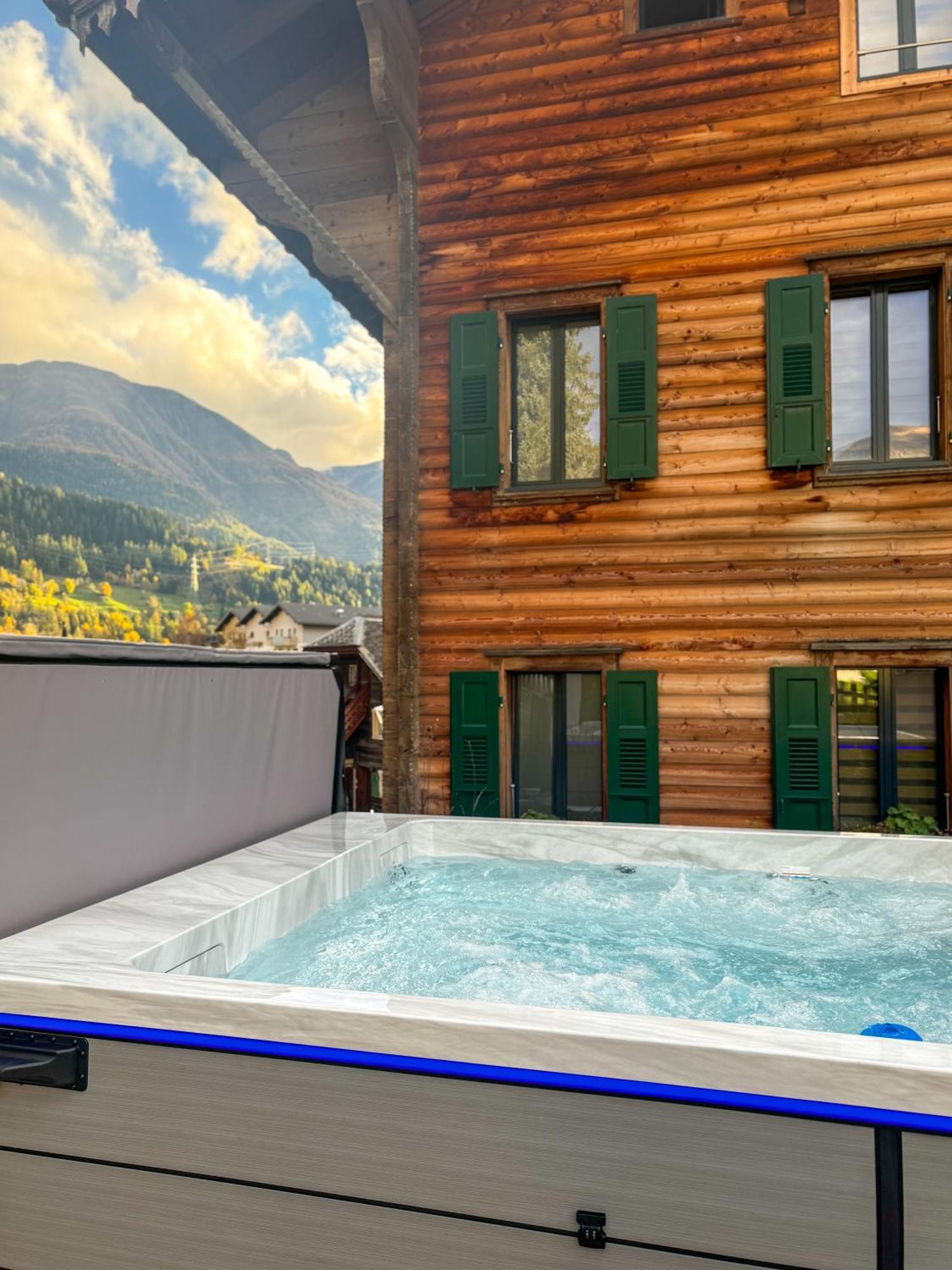 Zer Treichi Appartements Fiesch Luaran gambar